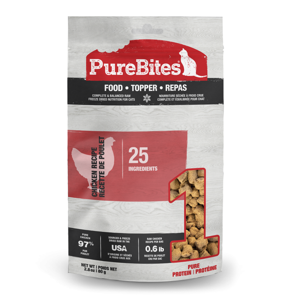 PureBites Chicken Recipe Cat Food/Topper