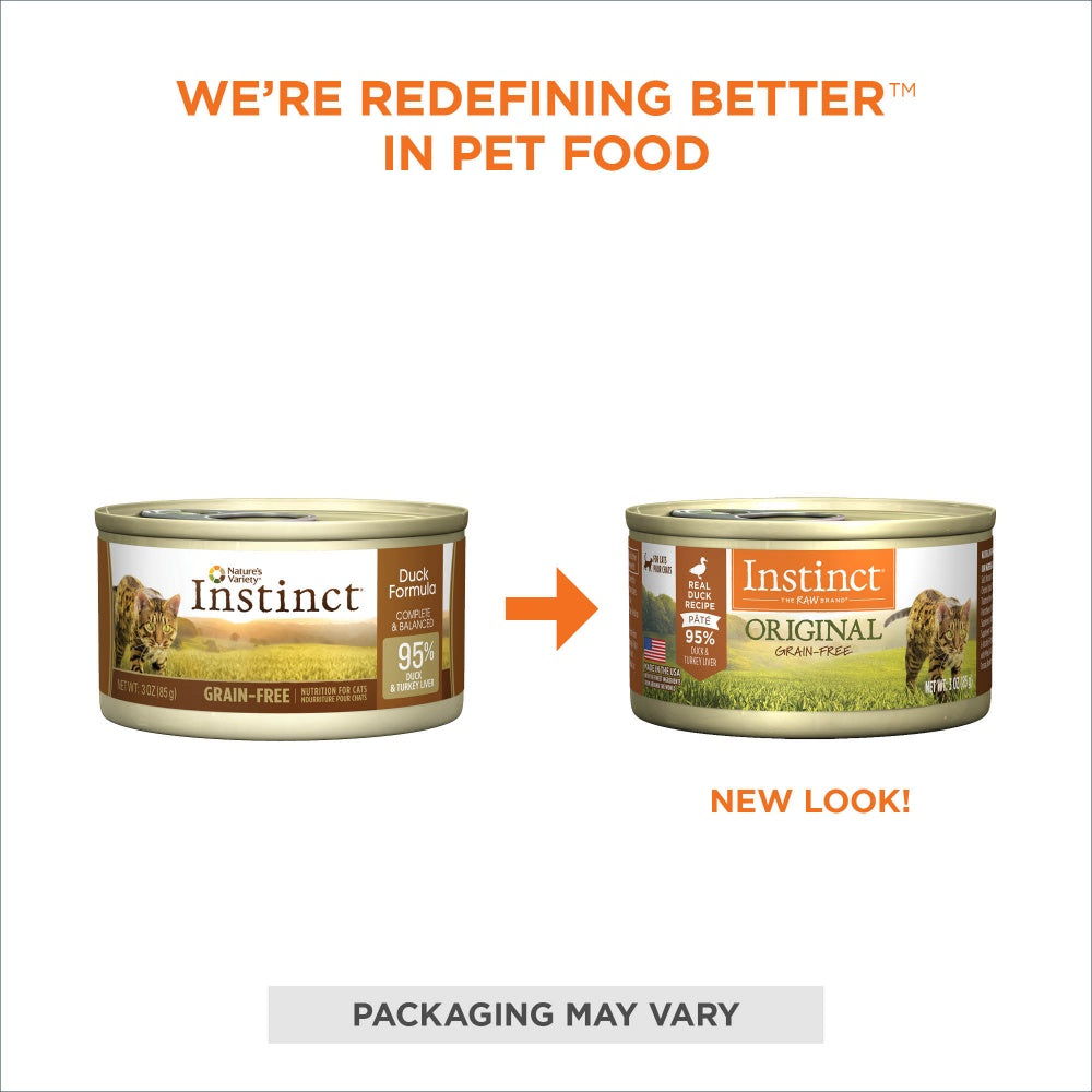 Instinct Grain-Free Duck Formula Canned Cat Food