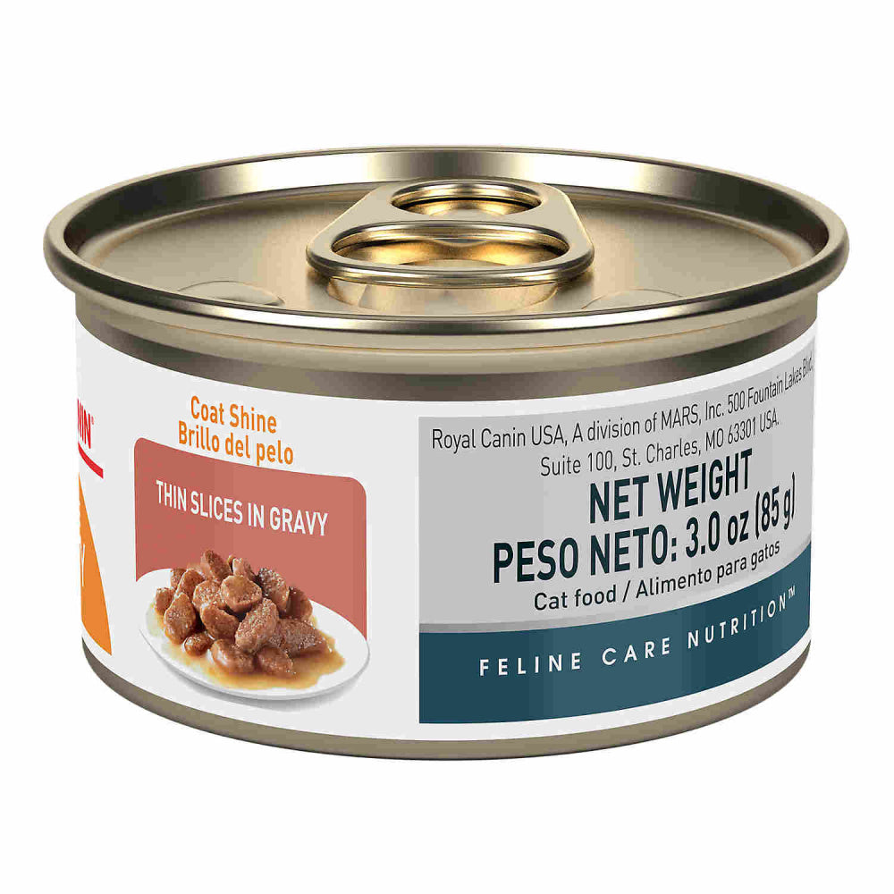 Royal Canin Intense Beauty Thin Slices in Gravy Canned Cat Food