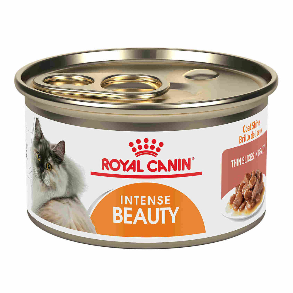 Royal Canin Intense Beauty Thin Slices in Gravy Canned Cat Food