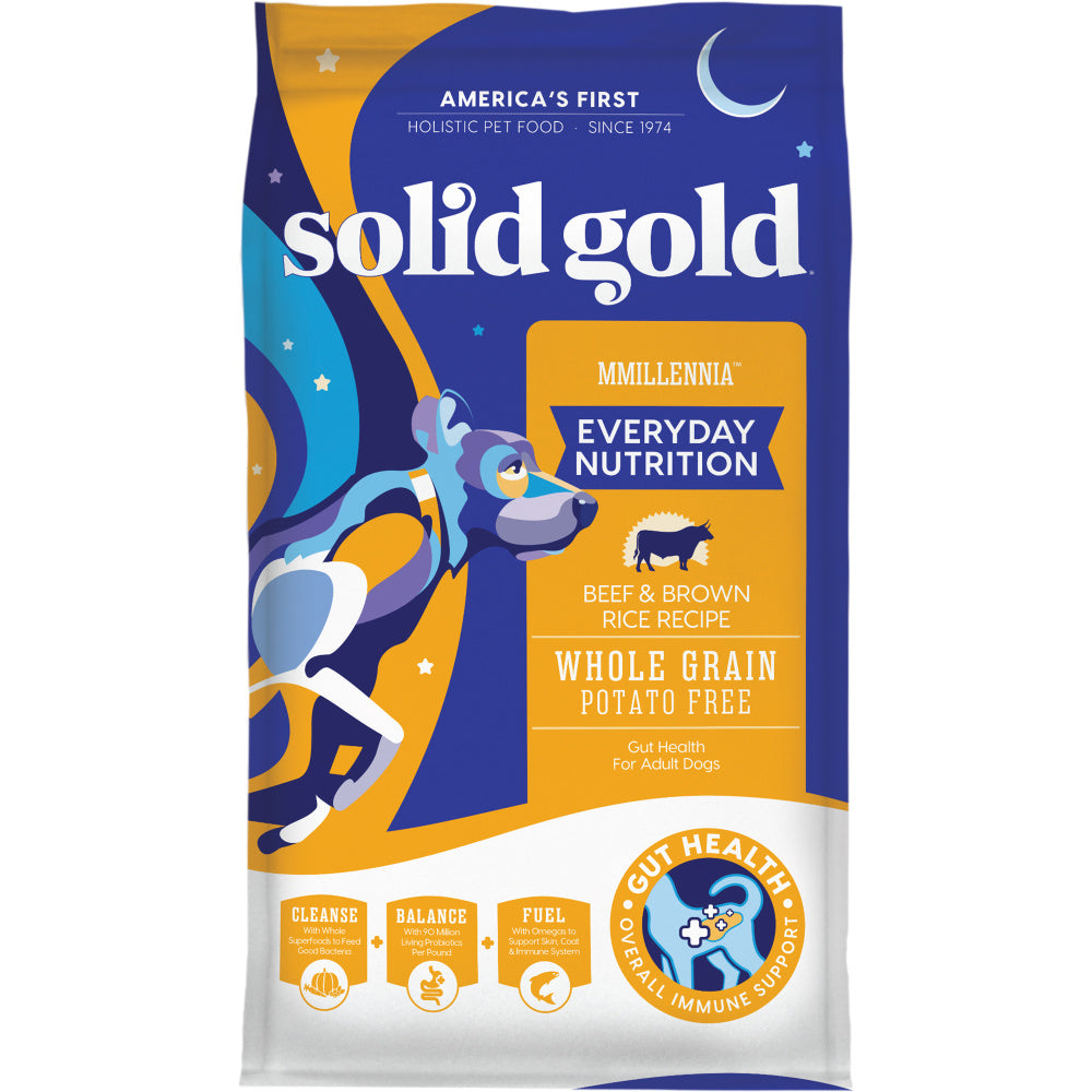 Solid Gold MMillenia Beef & Brown Rice Dry Dog Food