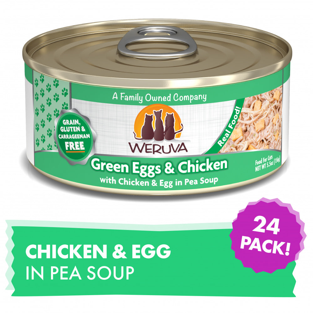 Weruva Green Eggs And Chicken Formula Canned Cat Food