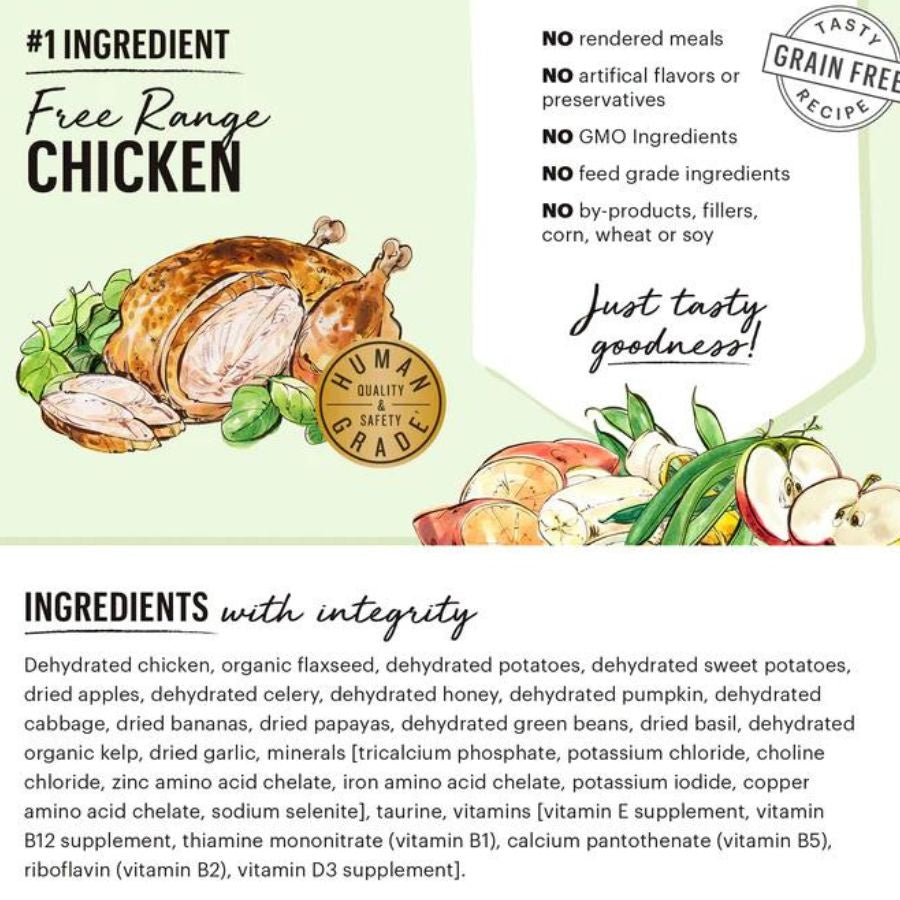 The Honest Kitchen Grain Free Chicken Recipe Dehydrated Dog Food