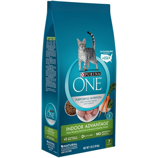 Purina ONE Indoor Advantage Hairball & Healthy Weight Formula Dry Cat Food