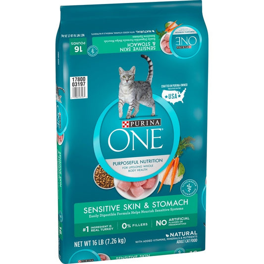 Purina ONE Sensitive Systems Dry Cat Food