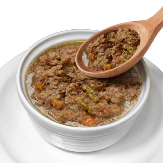 Lotus Wholesome Grain Free Beef and Asparagus Stew Canned Dog Food