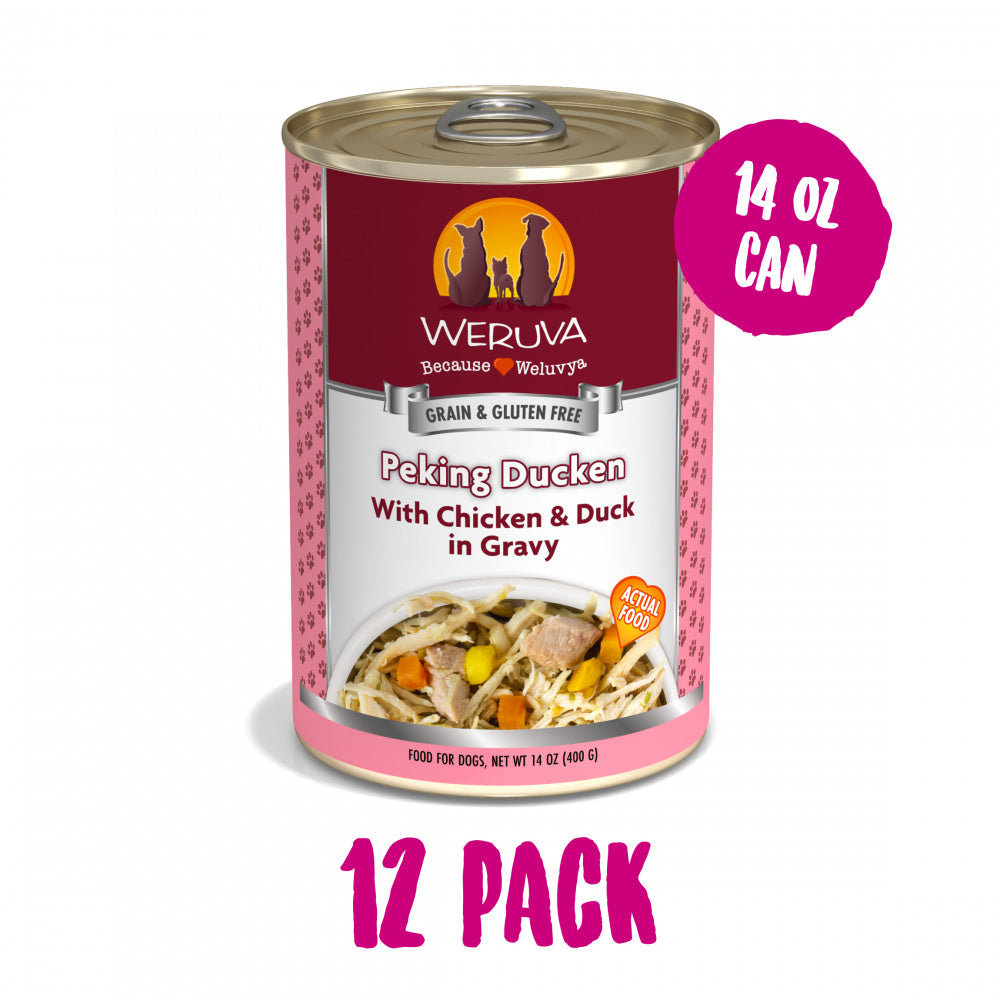 Weruva Peking Ducken with Chicken & Duck in Gravy Canned Dog Food