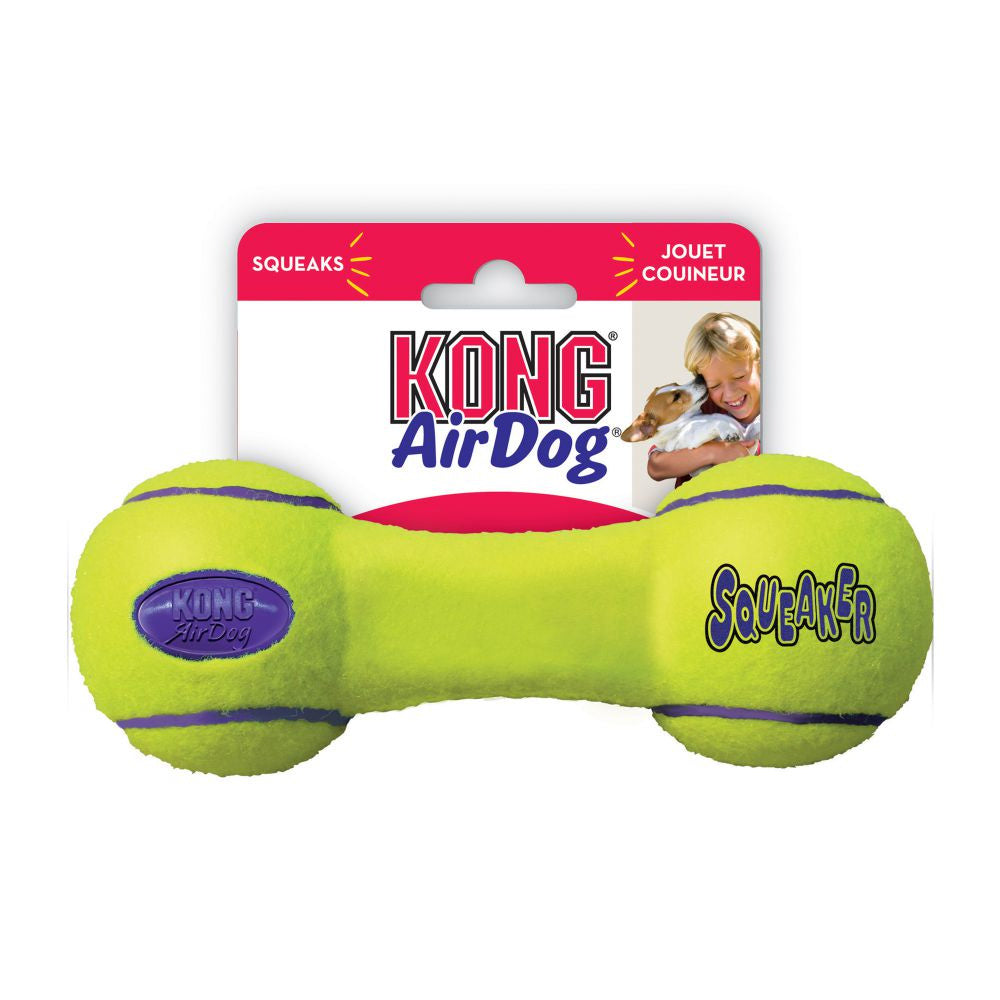 KONG Squeaker Dumbbell Dog Toy