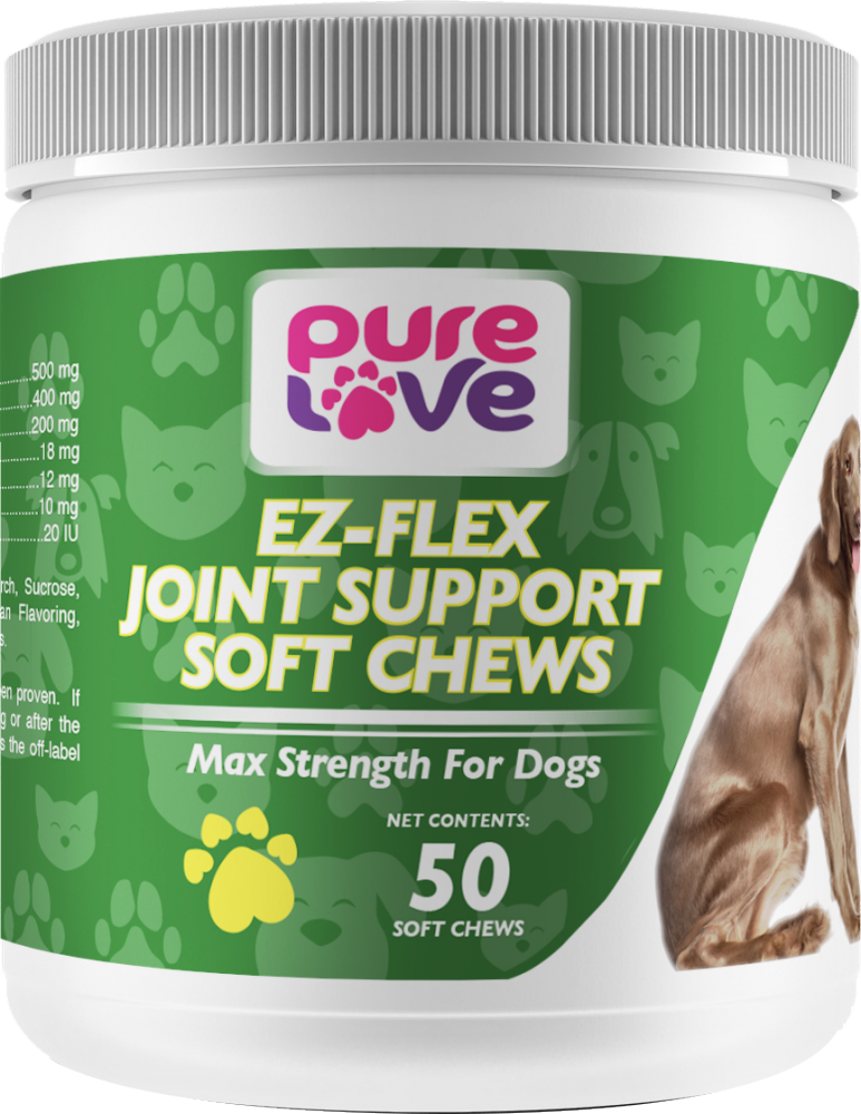 Pure Love Ez-Flex Joint Support Soft Chews for Dogs