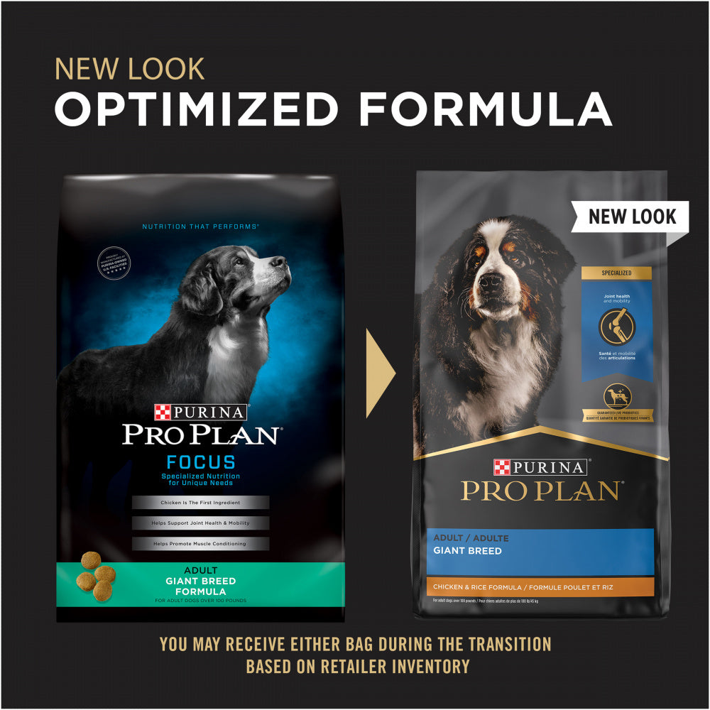 Purina Pro Plan Focus Adult Giant Breed Formula Dry Dog Food