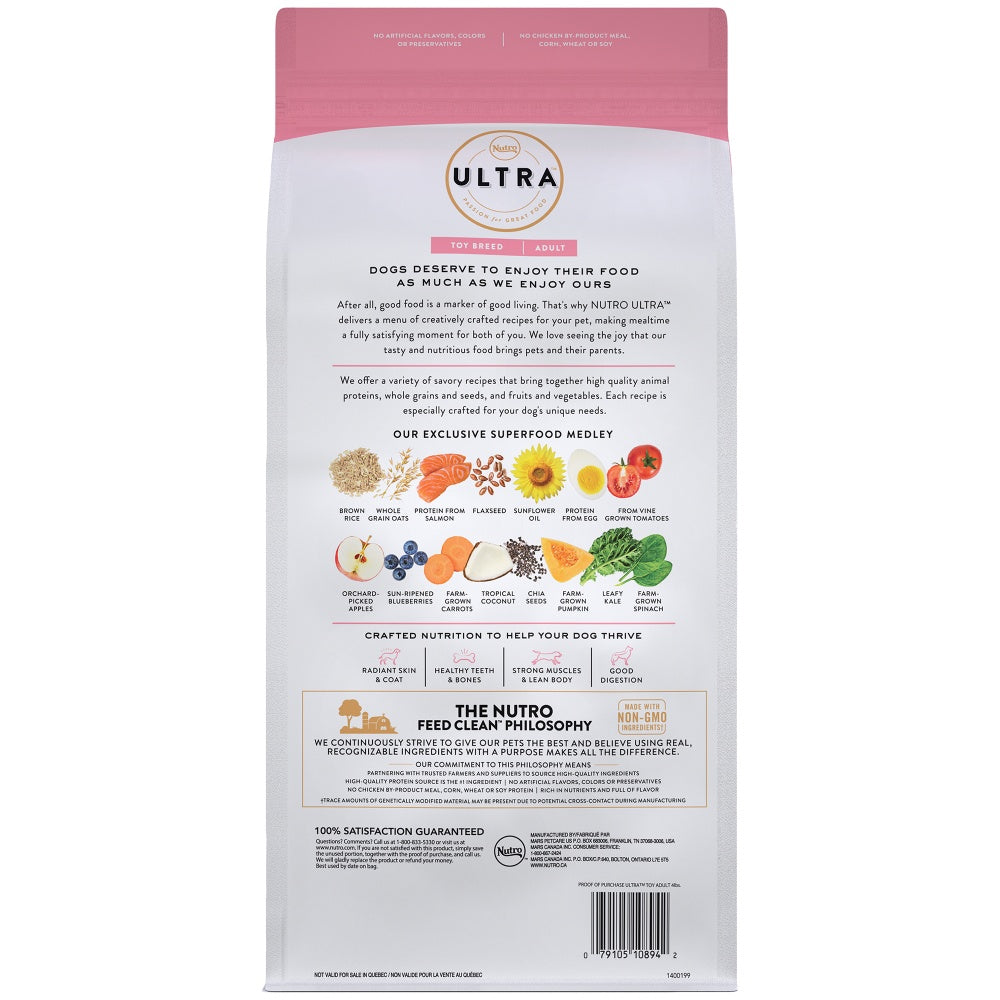 Nutro Ultra Toy Breed Adult Dry Dog Food