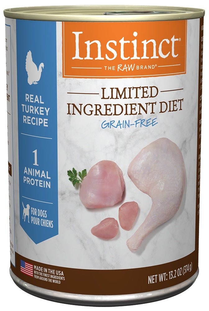 Instinct Grain Free LID Turkey Canned Dog Food