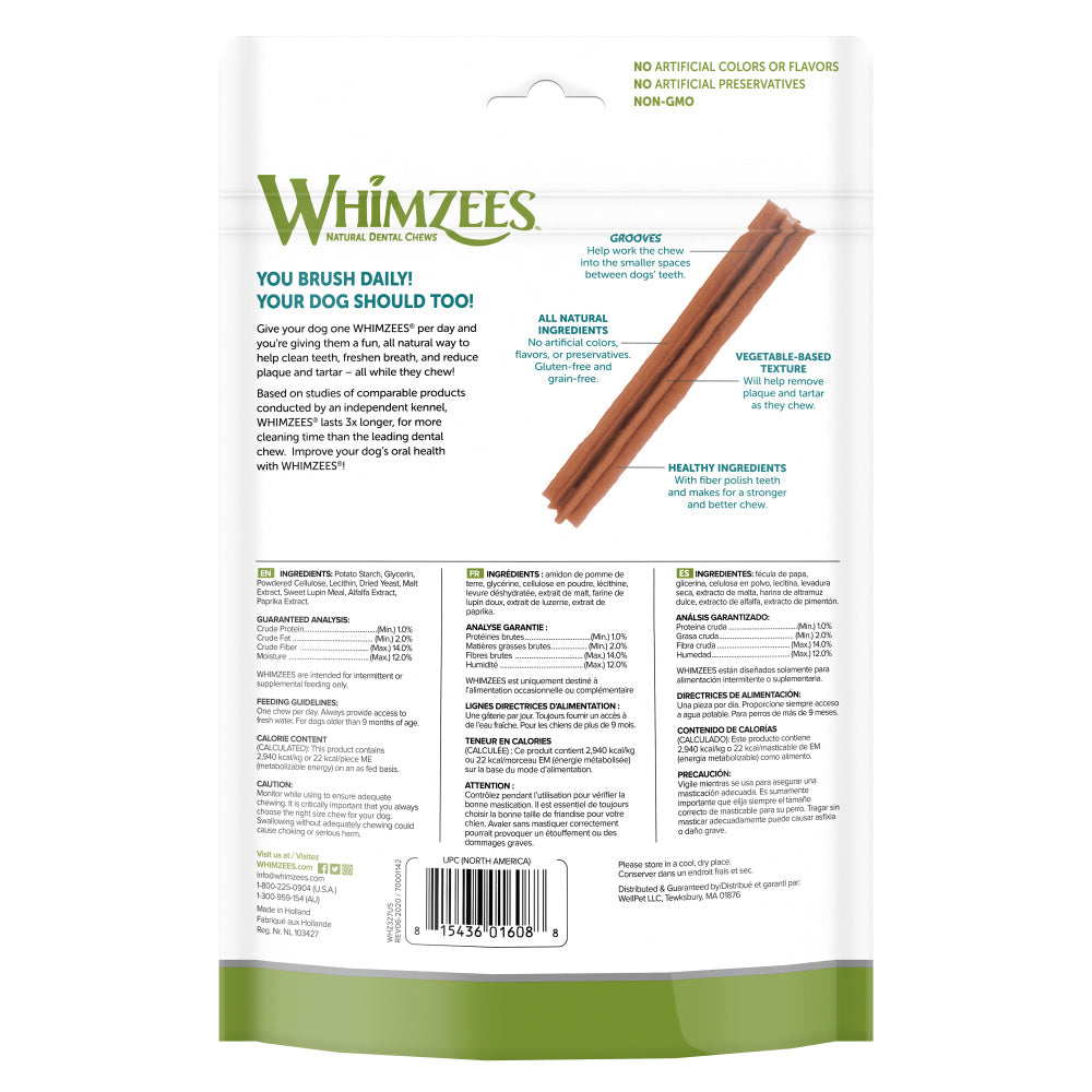 Whimzees Stix Dental Dog Chew