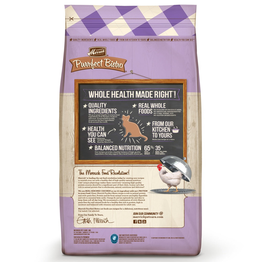 Merrick Purrfect Bistro Healthy Senior Grain Free Dry Cat Food