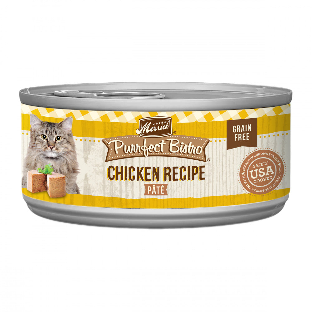 Merrick Purrfect Bistro Chicken Pate Grain Free Canned Cat Food