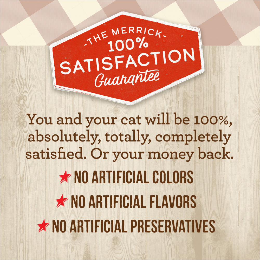 Merrick Purrfect Bistro Grain Free Wet Cat Food Turkey Recipe Pate