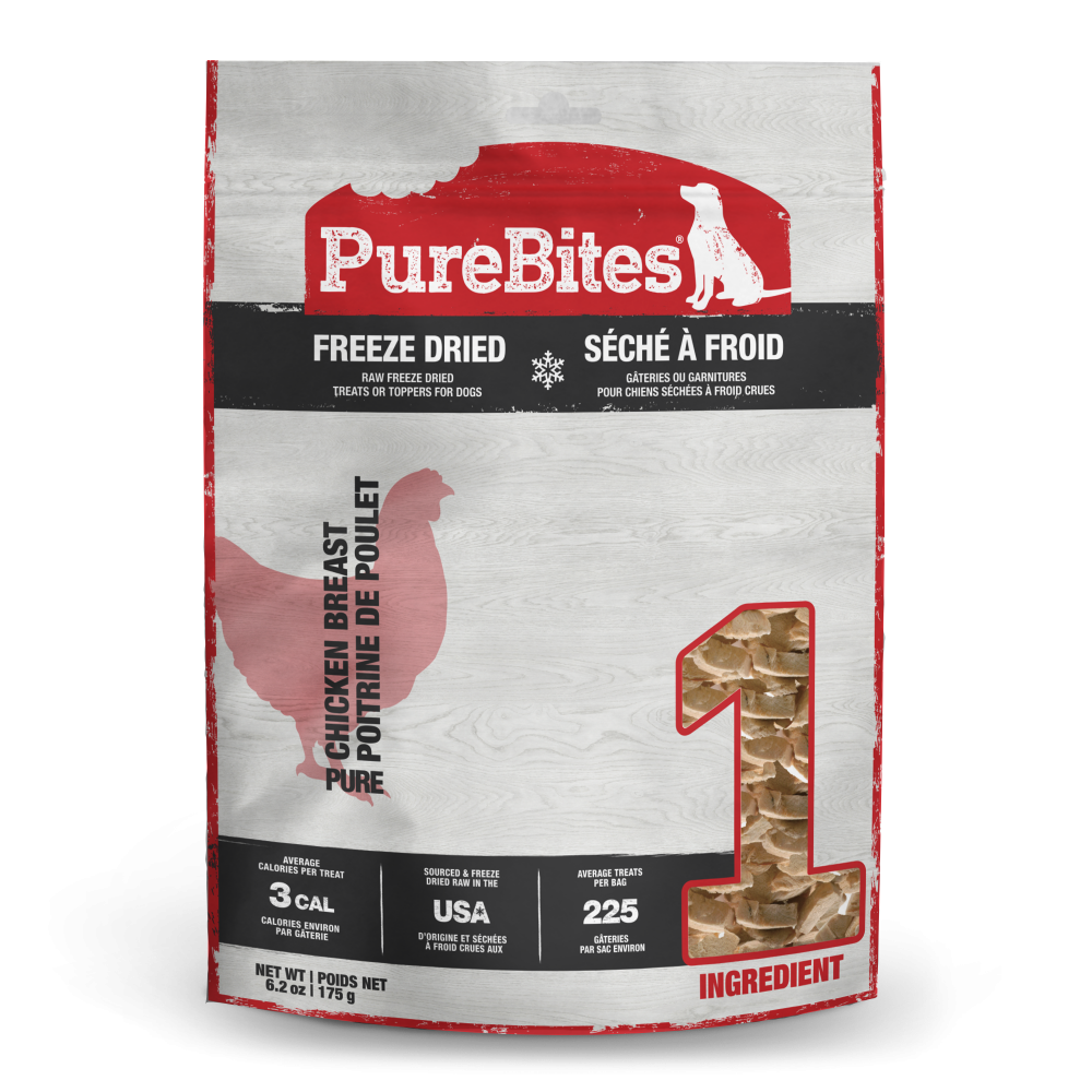 PureBites Freeze Dried Chicken Breast Dog Treats