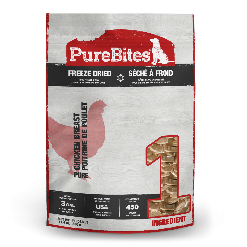 PureBites Freeze Dried Chicken Breast Dog Treats