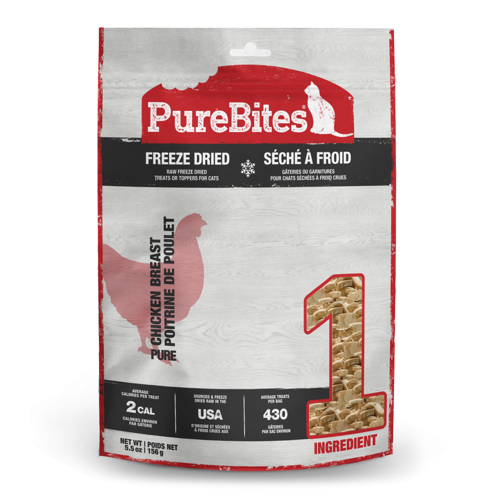 PureBites Freeze Dried Chicken Breast Cat Treats