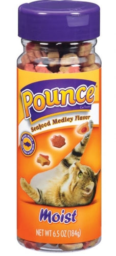 Pounce Seafood Medley Cat Treats