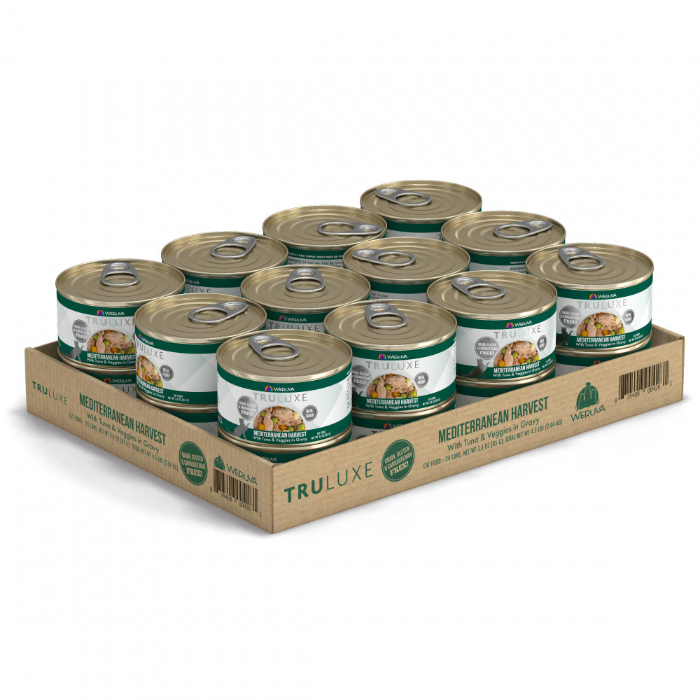 Weruva TRULUXE Mediterranean Harvest with Tuna & Veggies in Gravy Canned Cat Food