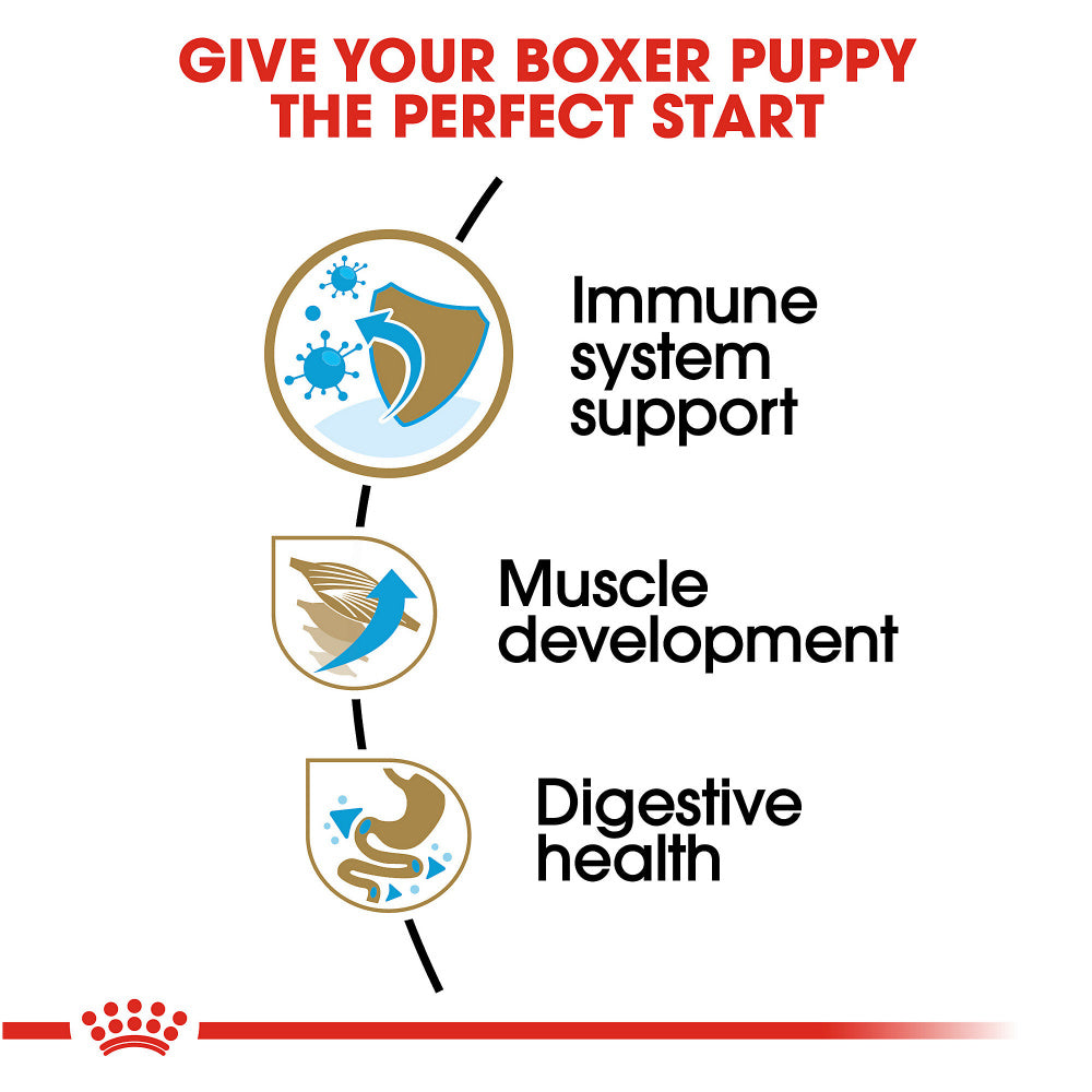 Royal Canin Breed Health Nutrition Boxer Puppy Dry Dog Food