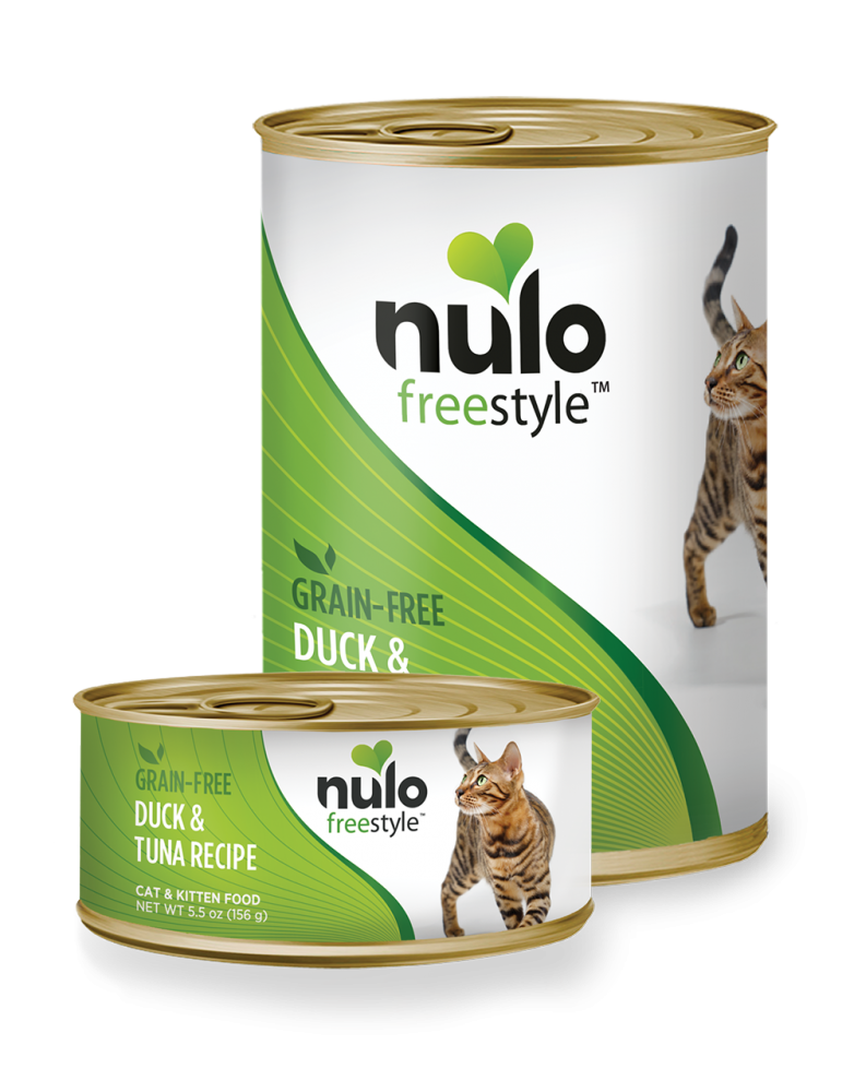 Nulo FreeStyle Grain Free Duck & Tuna Recipe Canned Kitten & Cat Food