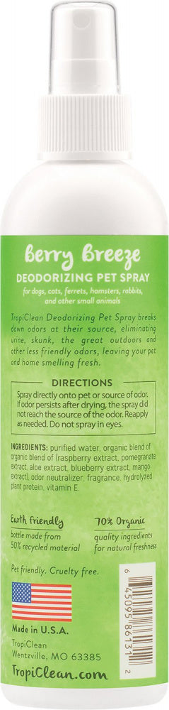 Tropiclean Berry Breeze Pet Spray