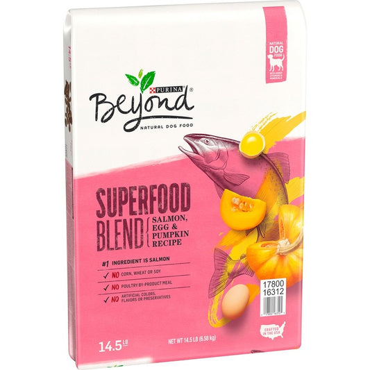 Purina Beyond Superfood Blend Salmon, Egg, and Pumpkin Recipe Dry Dog Food