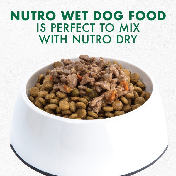 Nutro Hearty Stew Grain Free Meaty Lamb, Green Bean & Carrot Stew Adult Canned Dog Food