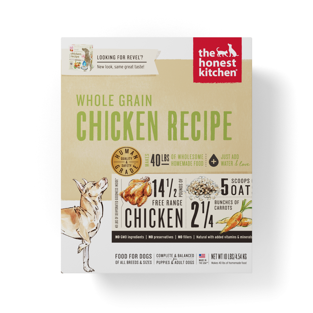 The Honest Kitchen Whole Grain Chicken Recipe Dehydrated Dog Food