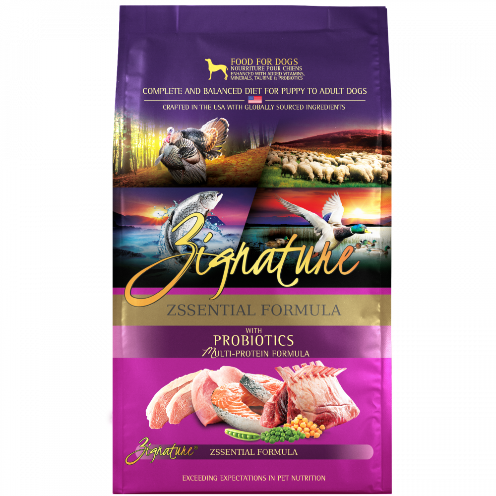 Zignature Grain Free Zssential Multi-Protein Recipe Dry Dog Food