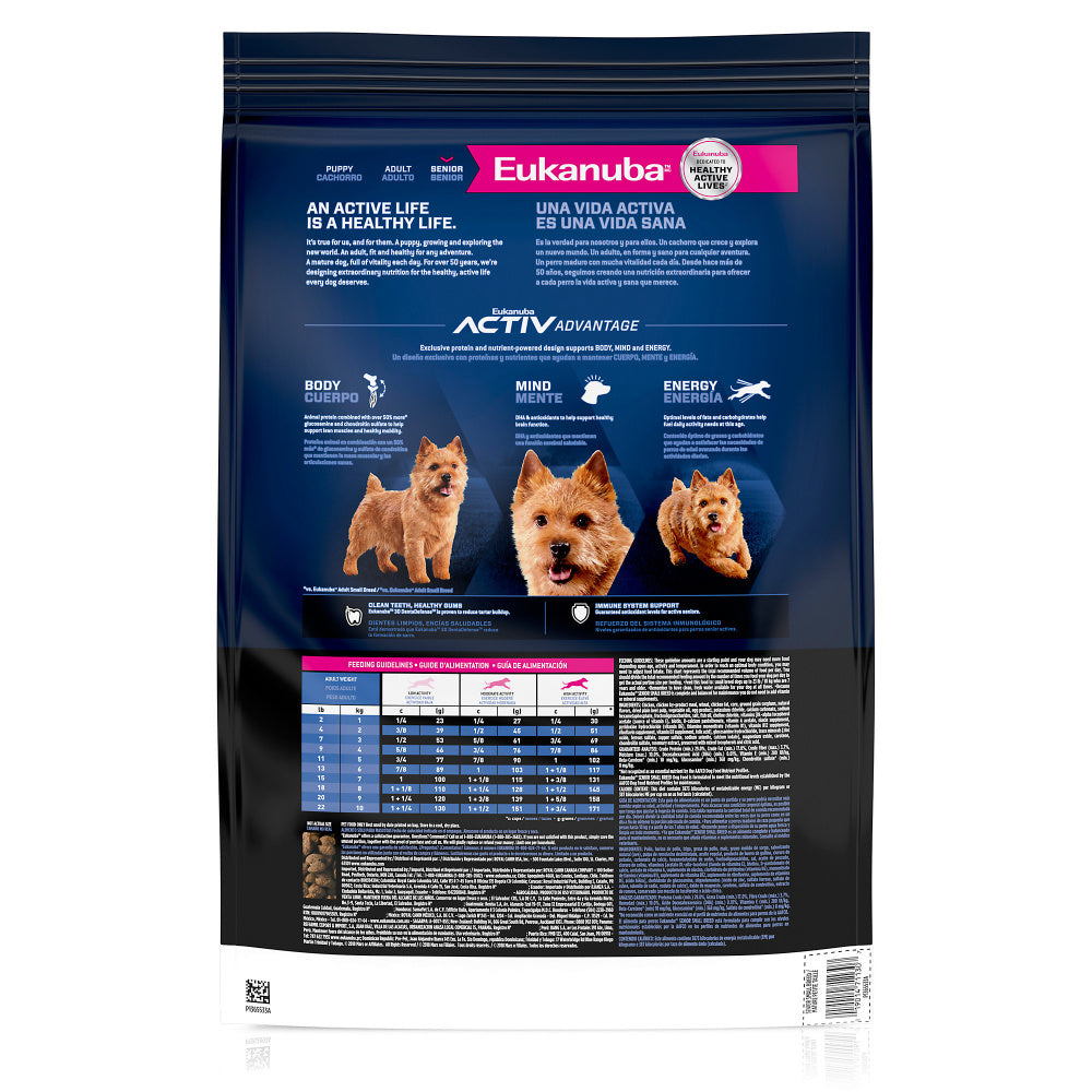 Small Breed Senior Chicken Formula Dry Dog Food