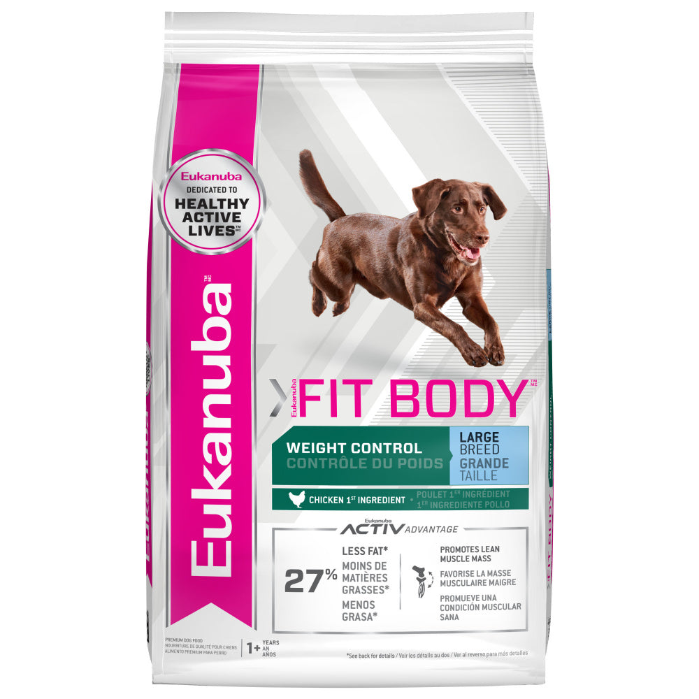 Fit Body Weight Control Large Breed Dry Dog Food