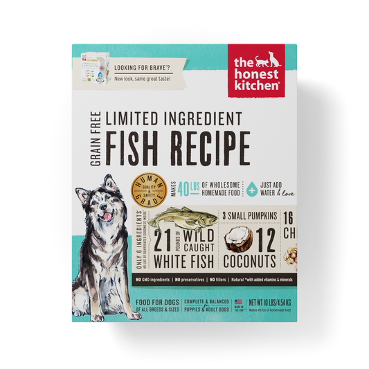 The Honest Kitchen Limited Ingredient Grain Free Fish Recipe Dehydrated Dog Food