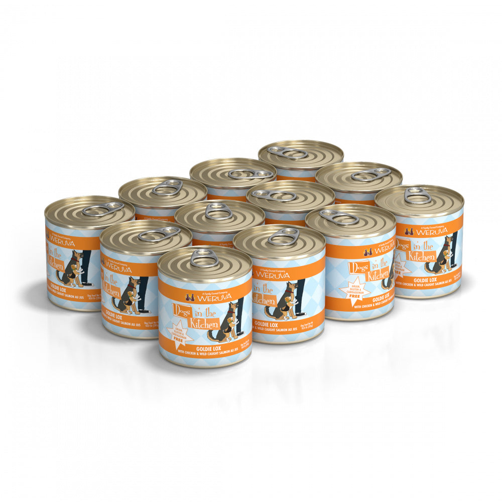 Weruva Dogs in the Kitchen Goldie Lox Grain Free Chicken & Salmon Canned Dog Food