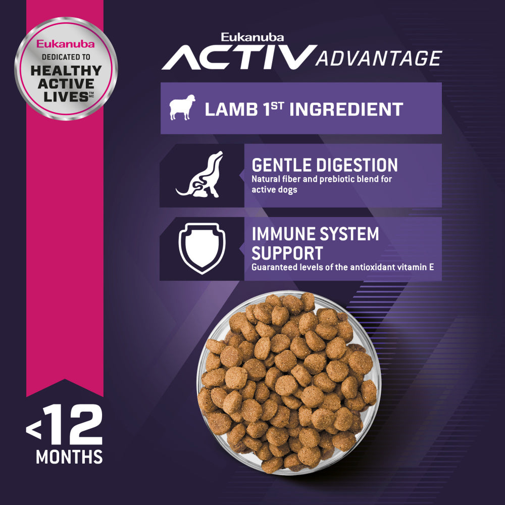 Puppy Early Advantage Lamb & Rice Formula Dry Dog Food