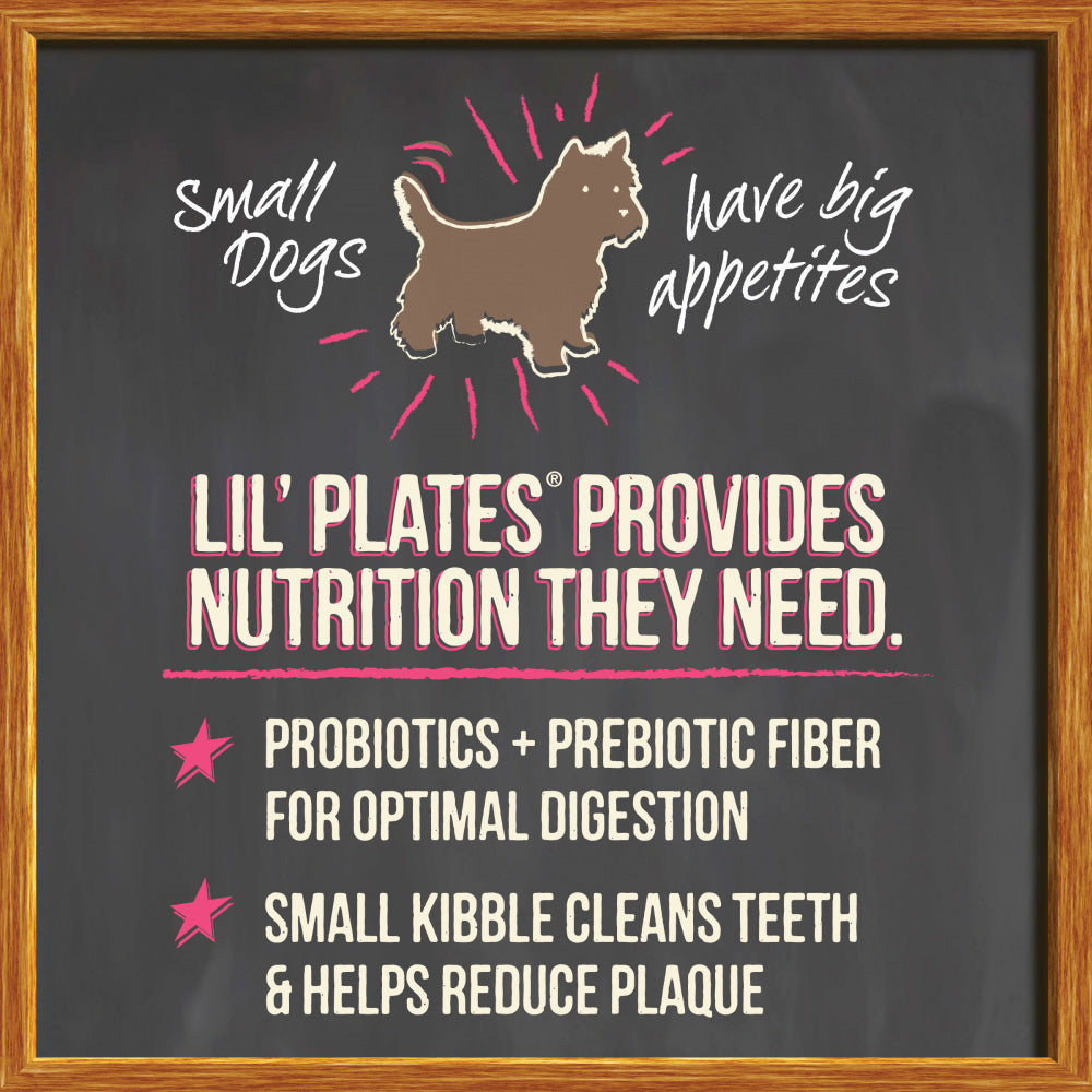 Merrick Lil Plates Small Breed Dog Food Grain Free Real Chicken & Sweet Potato Recipe Small Dog Food