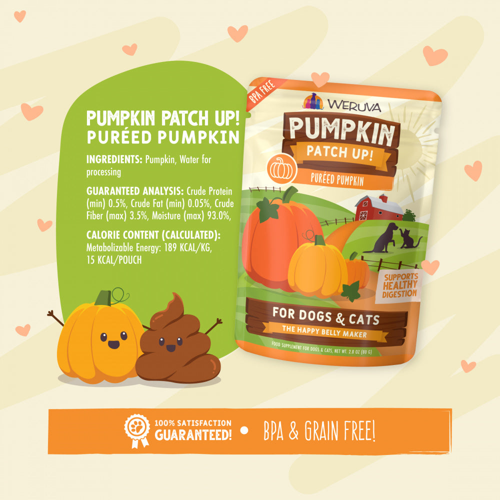 Weruva Pumpkin Patch Up Supplement for Dogs & Cats