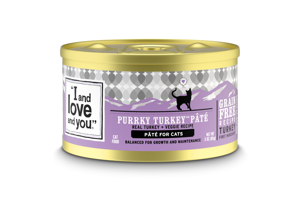 I and Love and You Grain Free Purrky Turkey Recipe Canned Cat Food