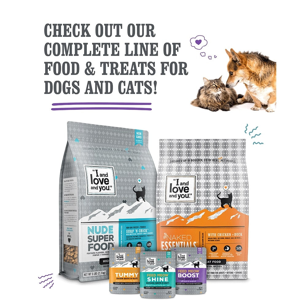 I and Love and You Grain Free Naked Essentials Salmon & Trout Dry Cat Food