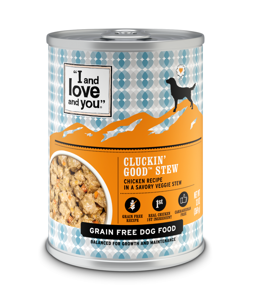 I and Love and You Grain Free Clucking Good Stew Canned Dog Food