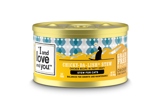 I And Love And You Grain Free Chicky Da Lish Stew Canned Cat Food