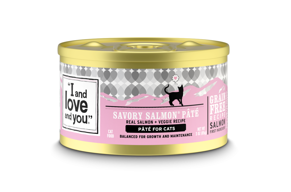 I And Love And You Grain Free Savory Salmon Pate Canned Cat Food