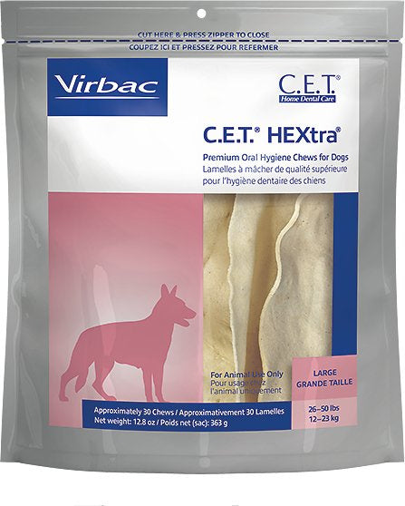 Virbac C.E.T. HEXtra Premium Oral Hygiene Chews