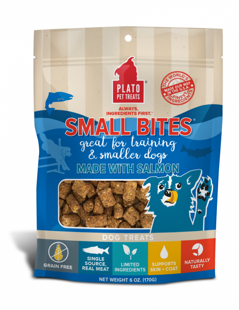 Plato Grain Free Slow Roasted Salmon Dog Treats