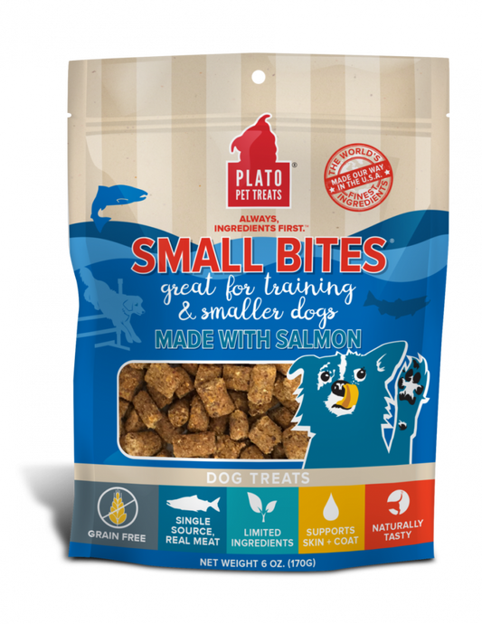 Plato Grain Free Slow Roasted Salmon Dog Treats