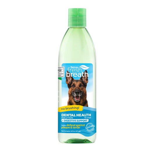 Tropiclean Fresh Breath Water Additive Plus Digestive Support for Dogs