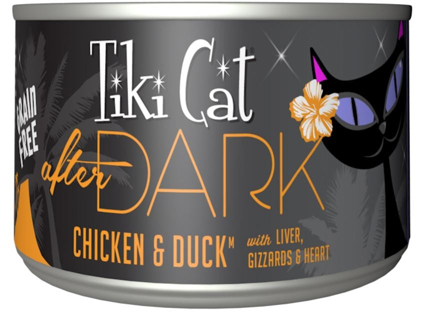 Tiki Cat After Dark Grain Free Chicken and Duck Canned Cat Food