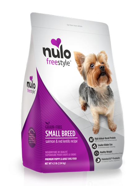 Nulo Freestyle Grain Free Small Breed Salmon and Red Lentil Dry Dog Food